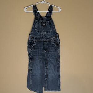 OshKosh B'Gosh Boys Denim Overalls Size 24 Months